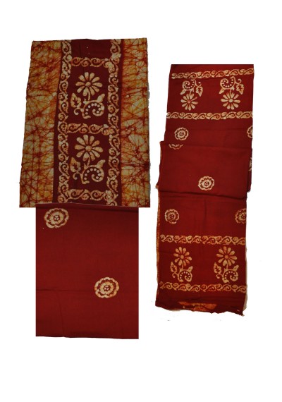 Batik Print Dress Material